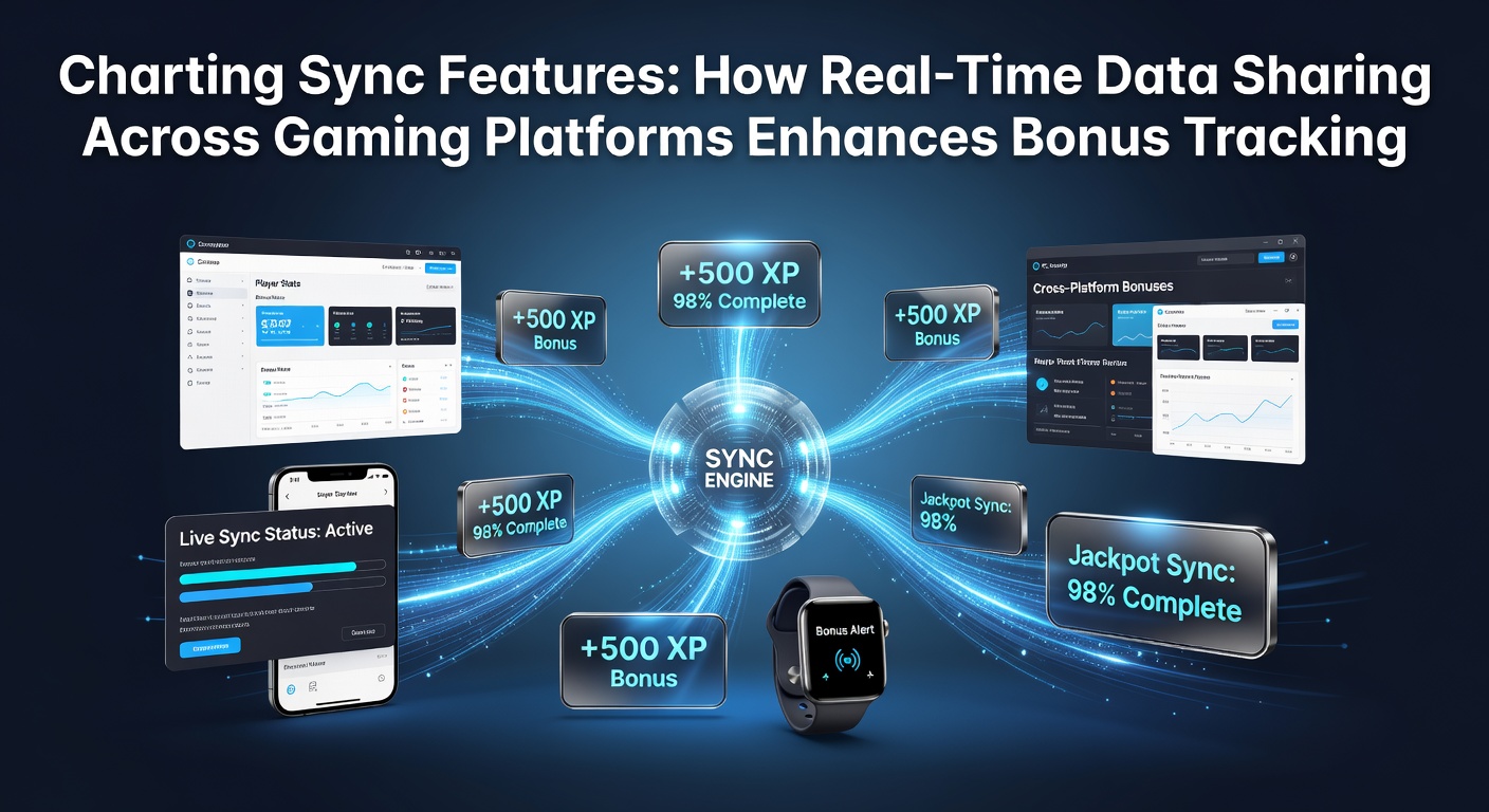 Visualisierung von synchronisierten Bonus- und Spielerdaten auf mehreren Gaming-Geräten