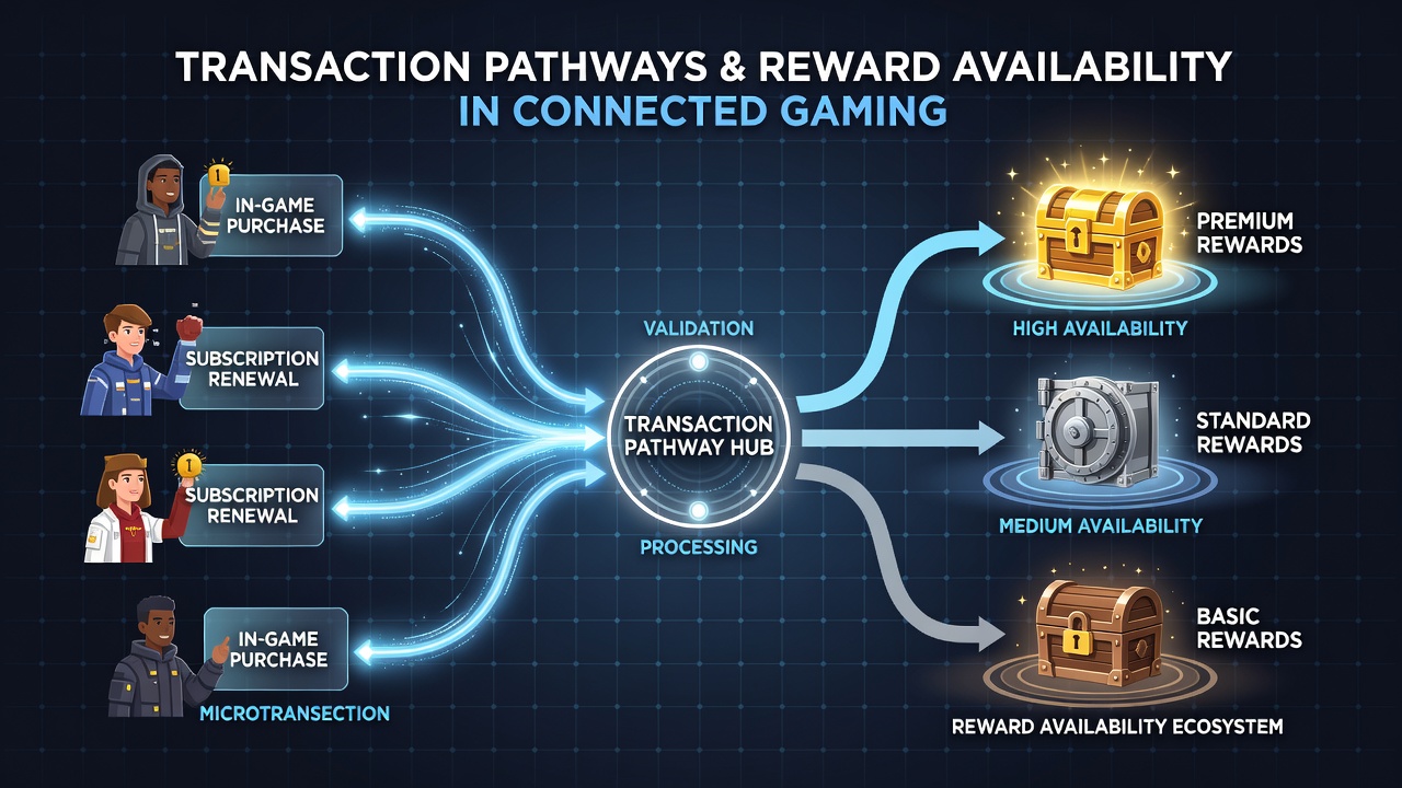 Analyse von Datenflüssen und Belohnungsverfügbarkeit in Gaming-Netzwerken