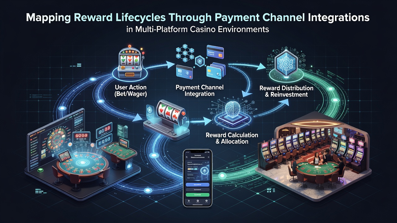Darstellung von Multi-Plattform-Synchronisation und Belohnungszyklen in Casino-Umgebungen
