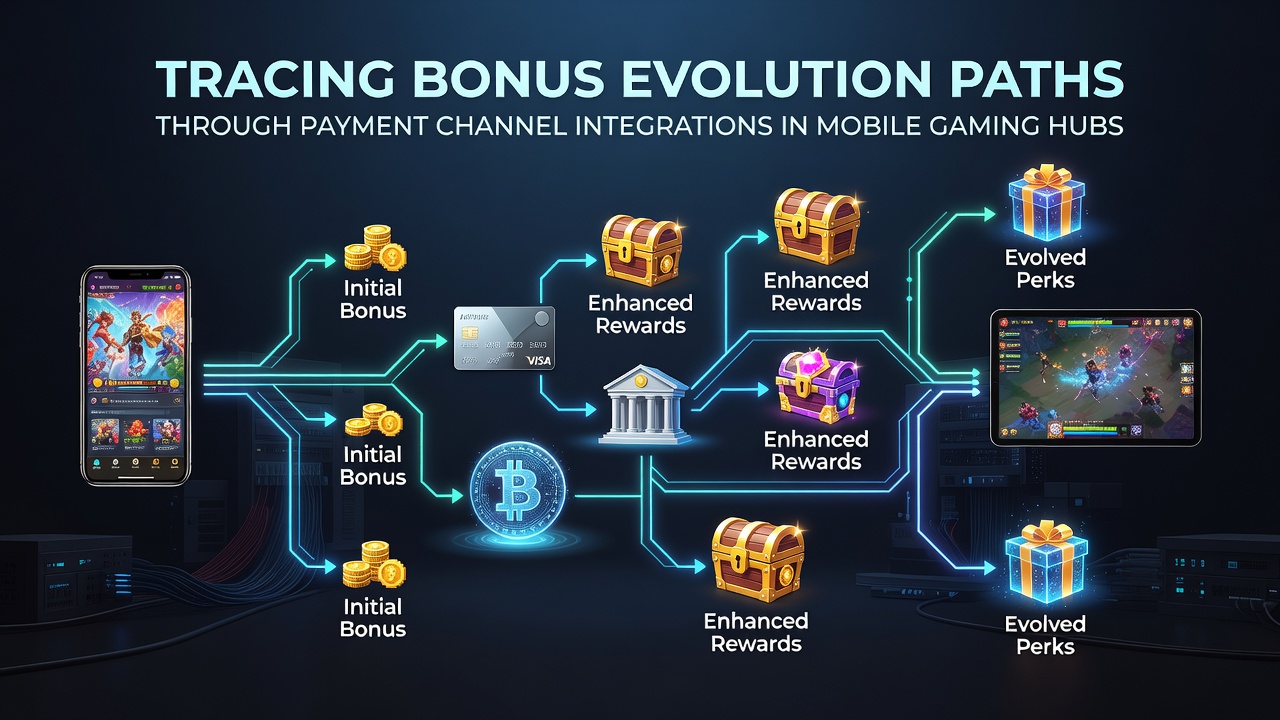 Übersicht über Zahlungskanal-Integrationen und Bonusentwicklung in mobilen Gaming-Hubs