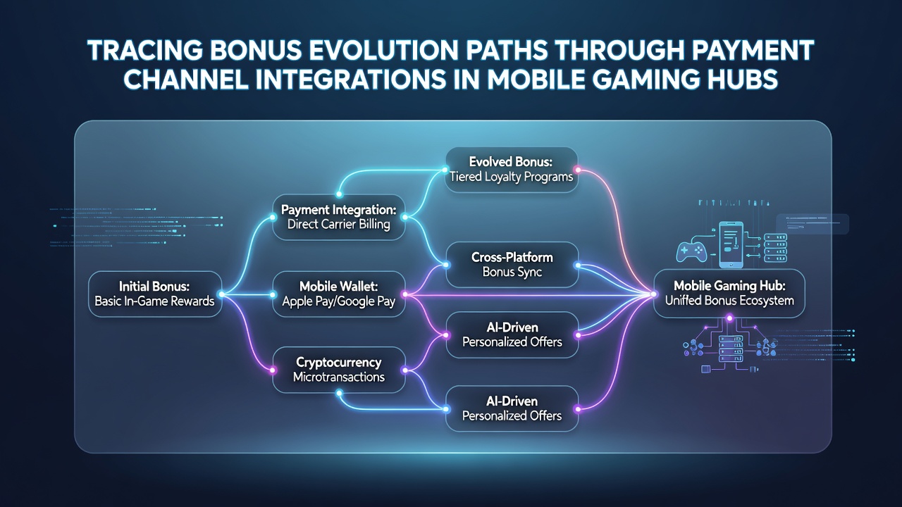 Detaillierte Darstellung von Bonus-Evolutionspfaden und Transaktionsflüssen in mobilen Gaming-Umgebungen