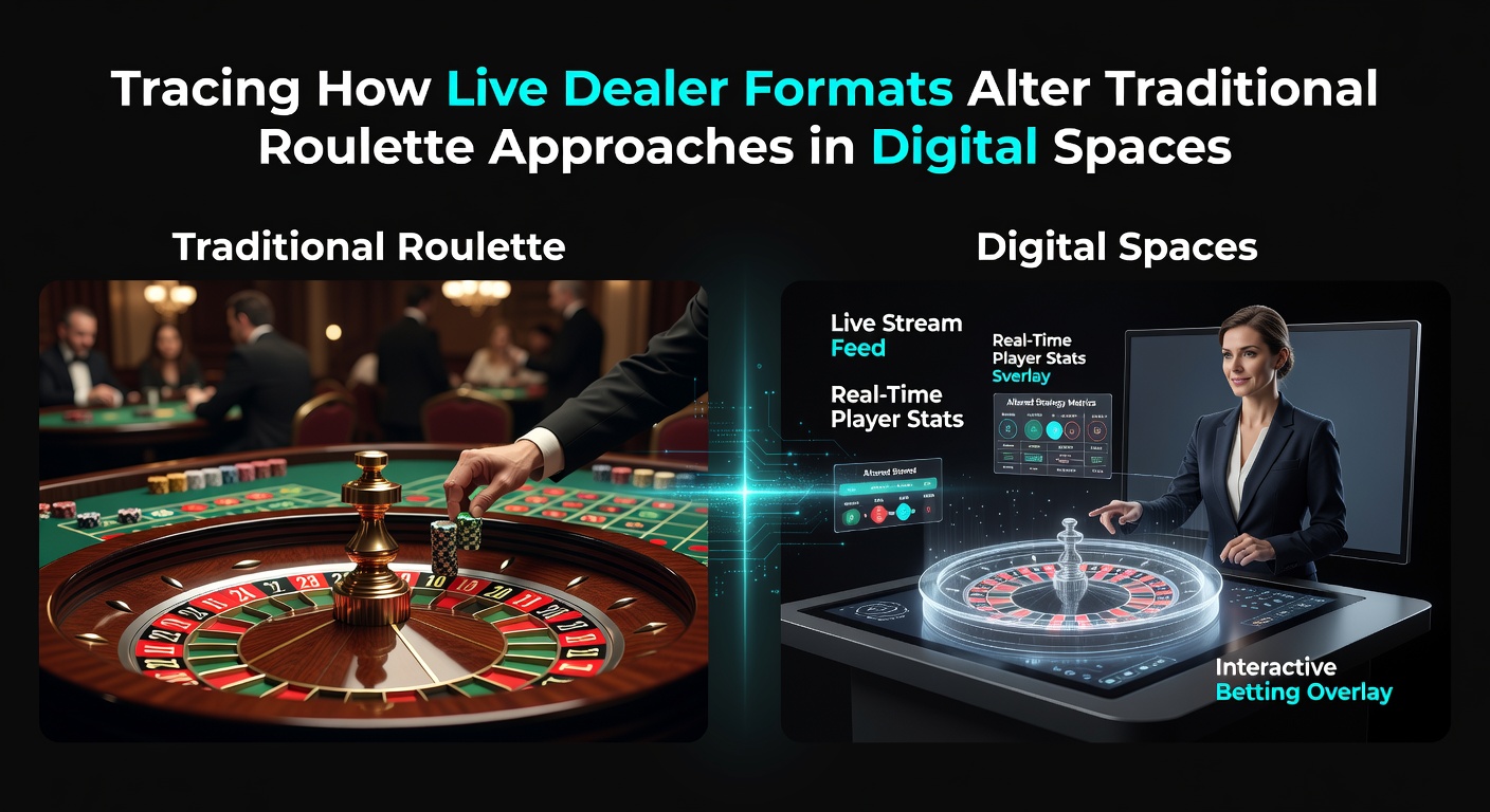 Live-Dealer-Roulette-Tisch mit realem Rad und digitaler Oberfläche in einem Online-Casino-Setting